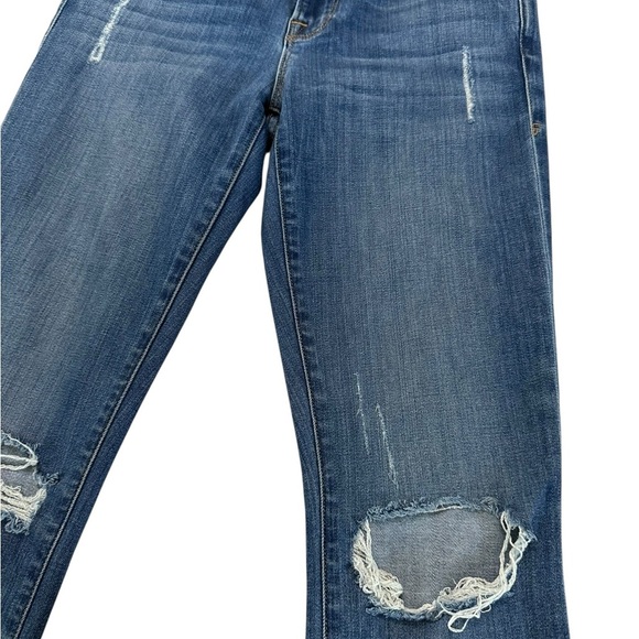 FRAME DENIM Le High Skinny Raw Edge Jeans Size 25 - Picture 15 of 17